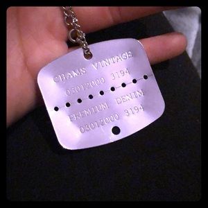 Chams Vintage Tag. Lucky Brand
